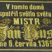 Pamětní deska Jan Hus