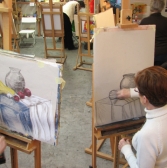 Malování a kreslení senioři